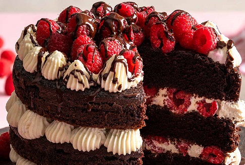 Chocolate Raspberry Cake Recipe