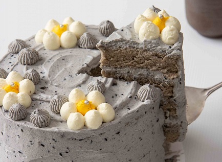 Black Sesame Cake Recipe