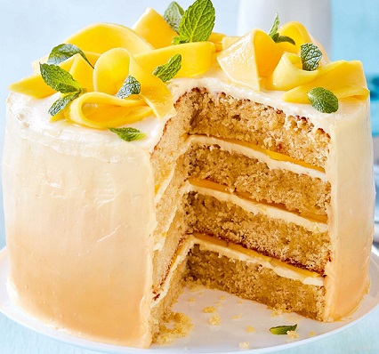 Mango Coconut Cake Recipe