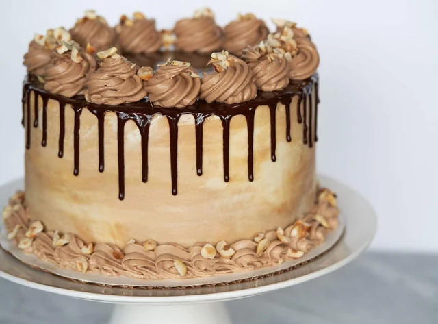 Mocha Hazelnut Cake Recipe